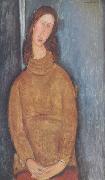 Amedeo Modigliani Jeanne Hebuterne (mk38) oil painting on canvas